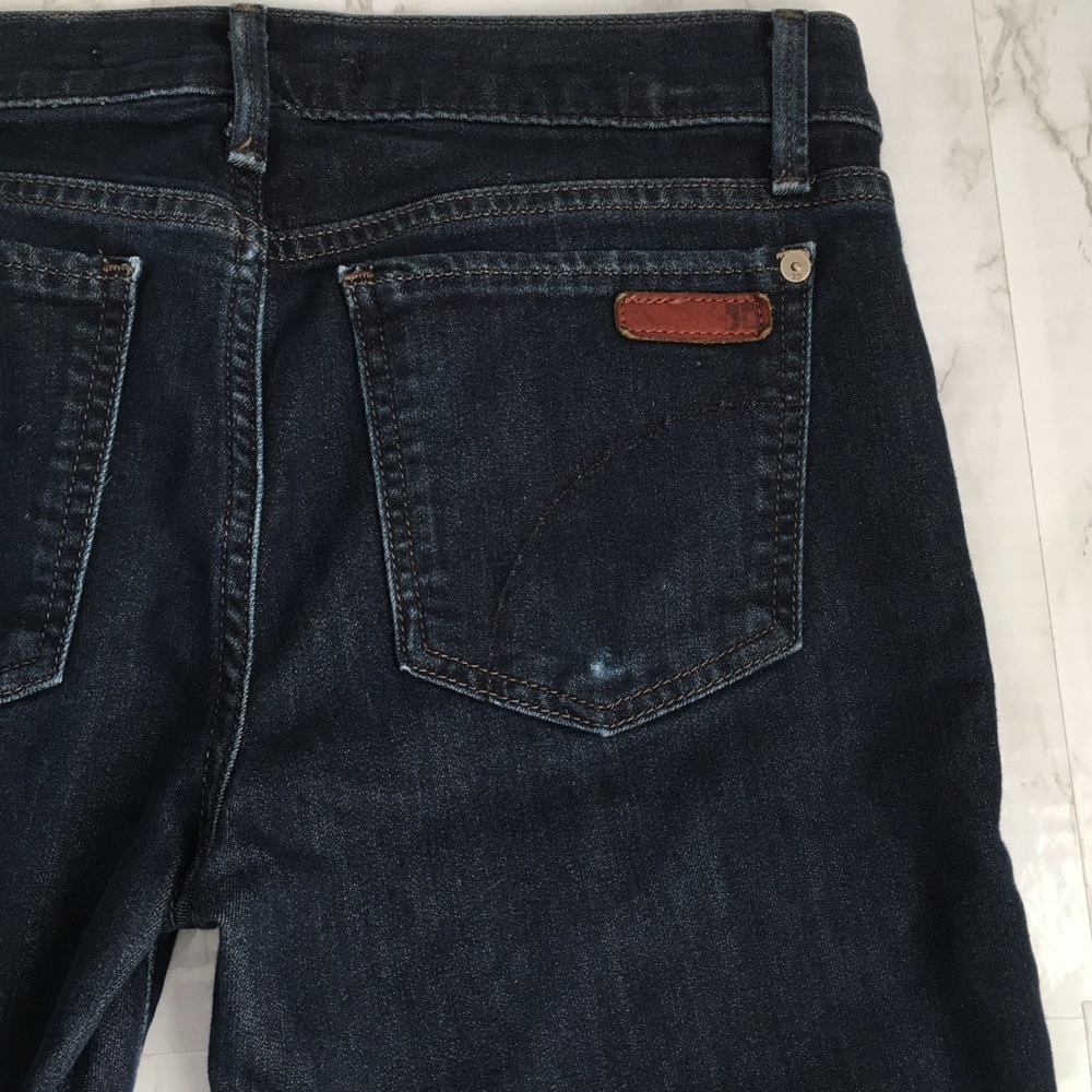 Joe's Jeans Boot Cut Provocateur Taylor Wash Dark Indigo Rinse Designer Jeans - Picture 16 of 16